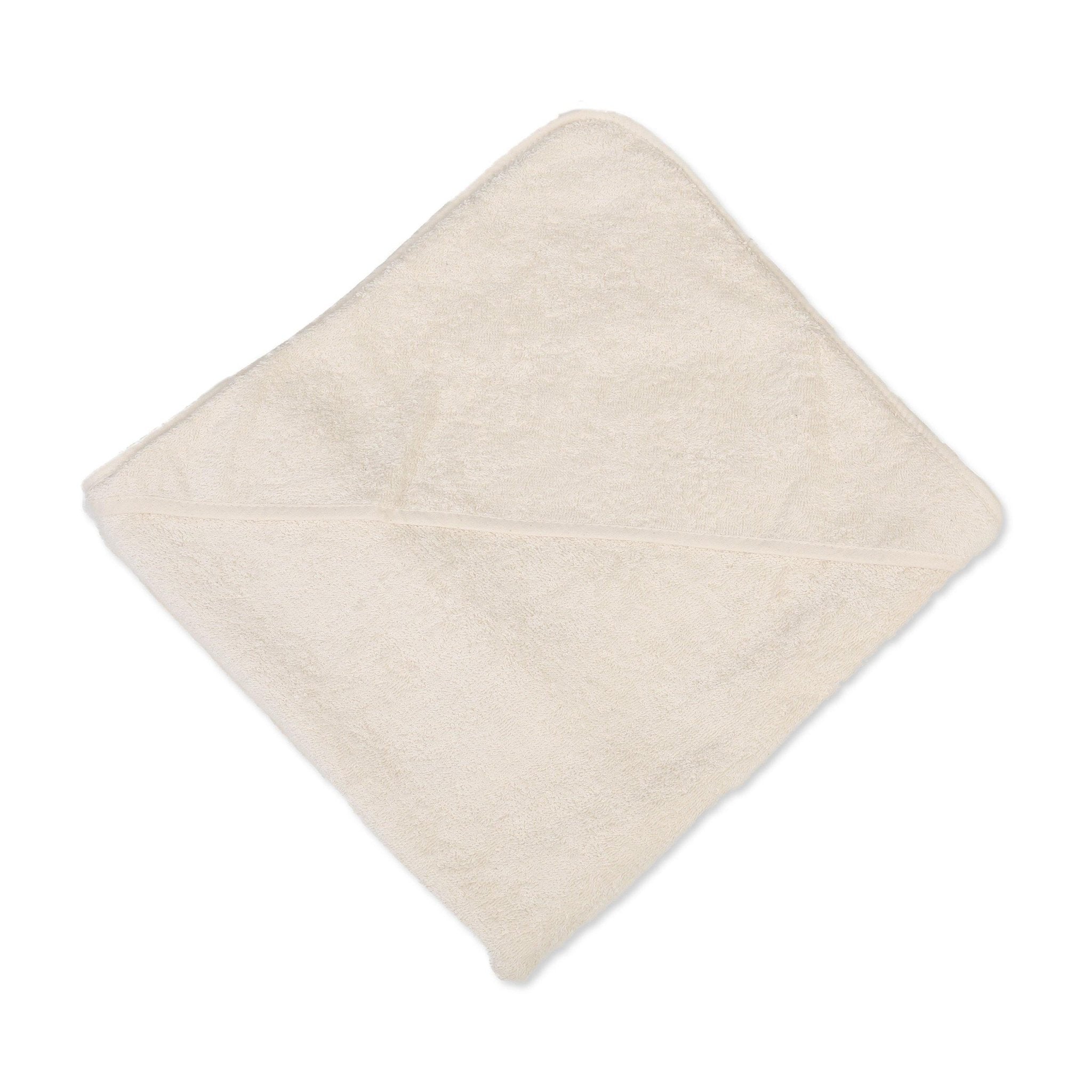 Eco Bath London Organic Cotton Baby Hooded Towel - Available in 75x75 cm and 100x100 cm - Size: Toddler Size – 100x100 cm (39.4x39.4 in)
